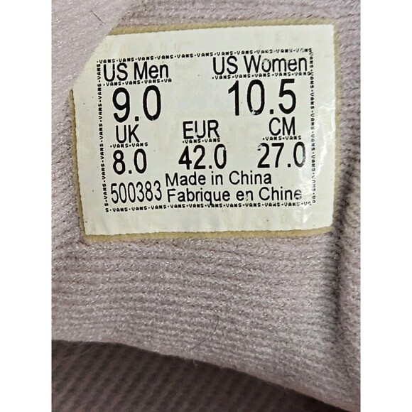 Vans Ultrarange Rapidweld Light Pink Women Skate Sneakers W 10.5 M 9 Ultracush - Picture 7 of 8